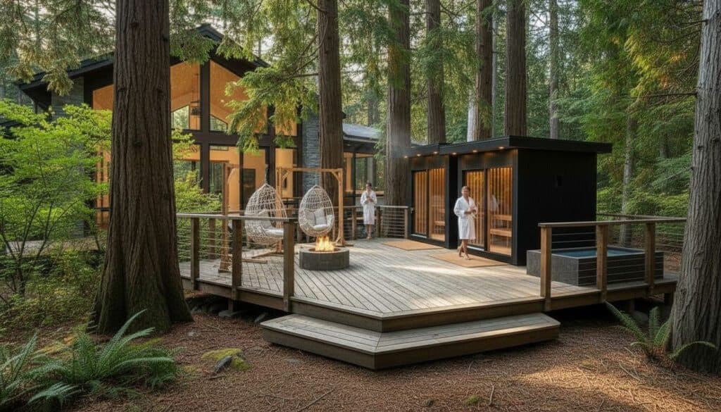 Commercial infrared sauna installation for hotels, spas, and wellness centers