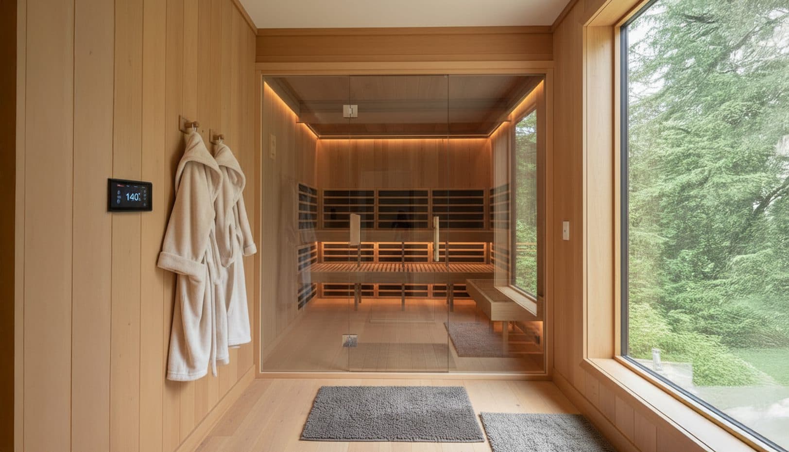 SaunaCloud workshop — handcrafted infrared saunas