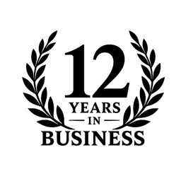 12 years in business