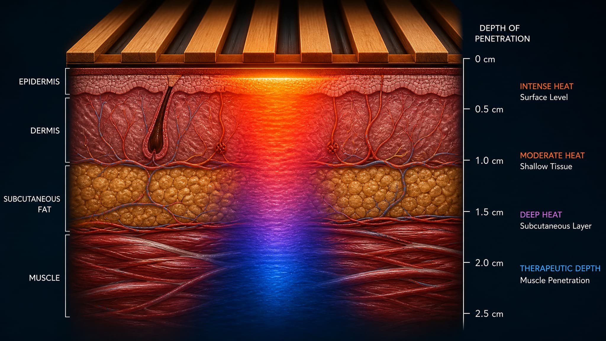 infrared-heat-penetration-depth