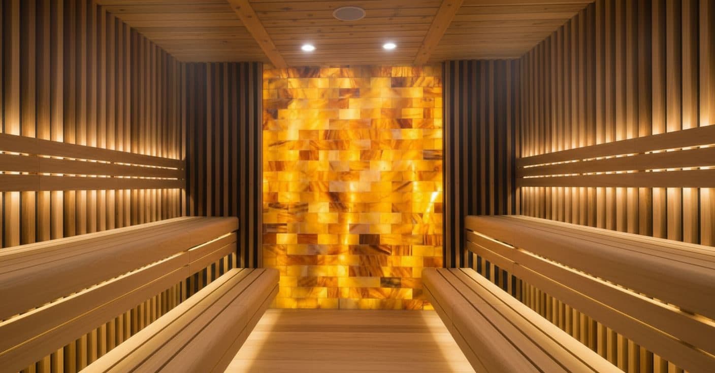 Custom SaunaCloud infrared sauna interior