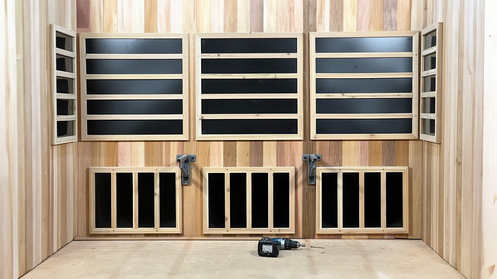 Custom infrared sauna for testosterone support and hormonal health