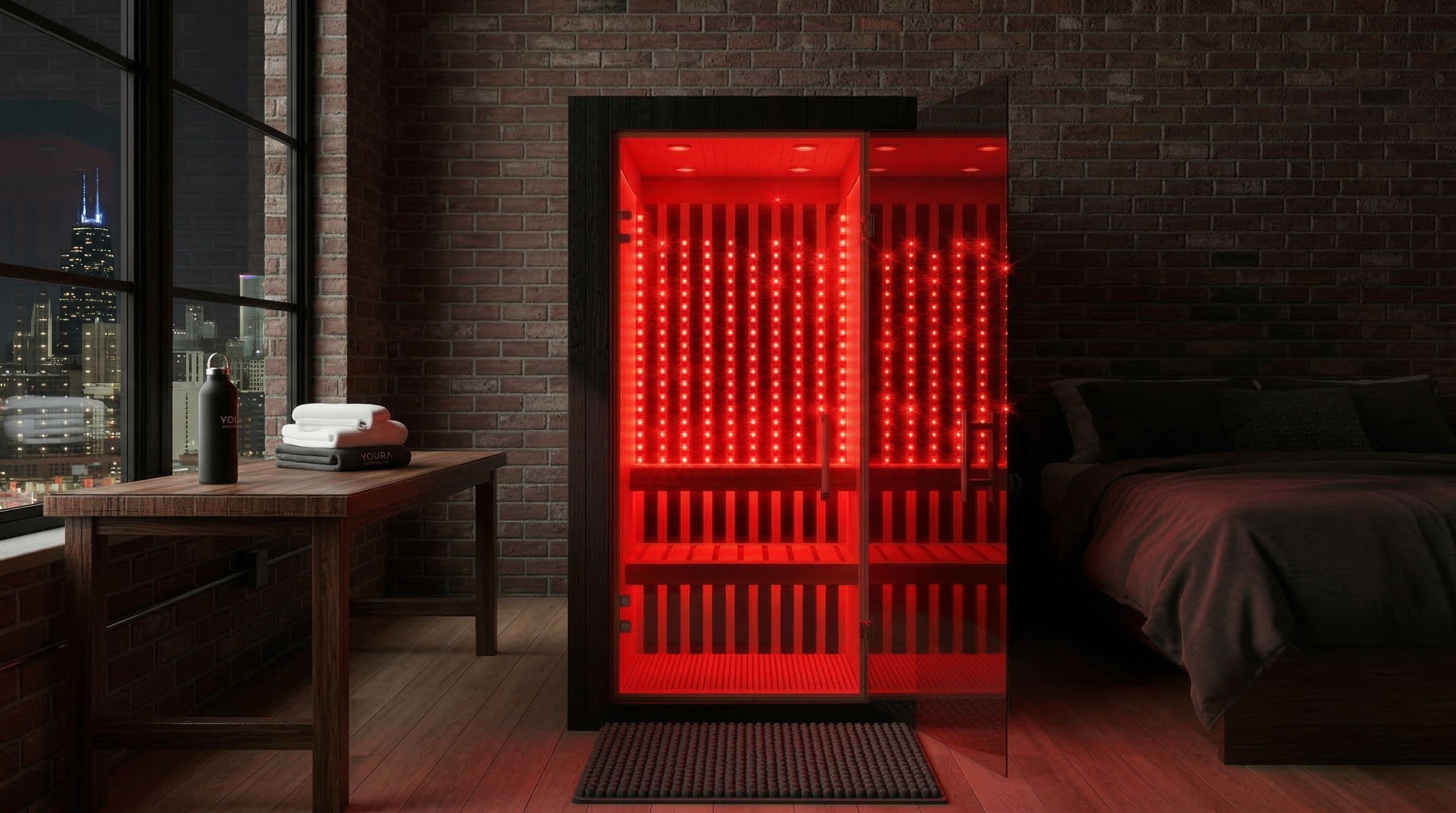 Atlas One™ red light infrared sauna