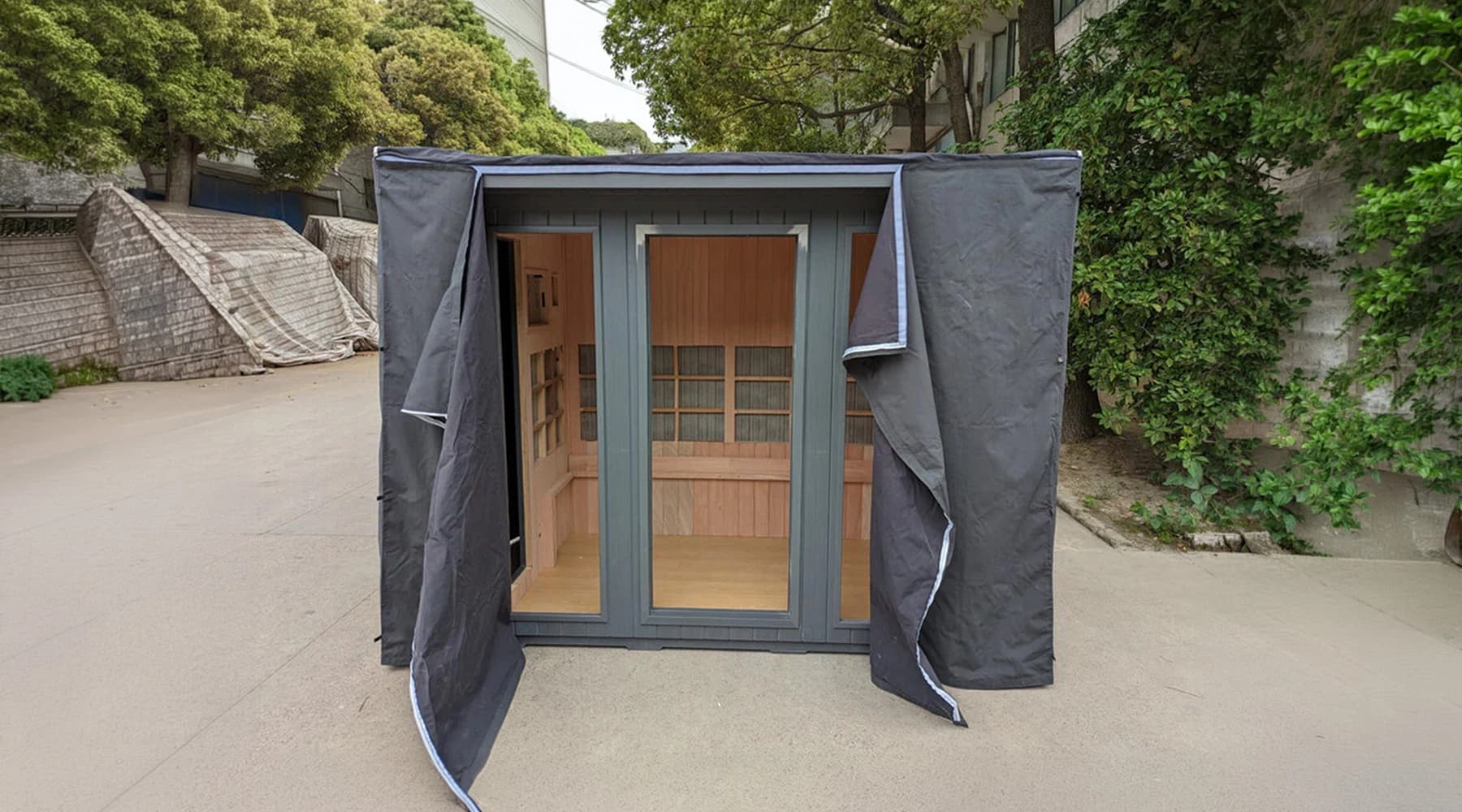 Built for indoors, marketed for outside.