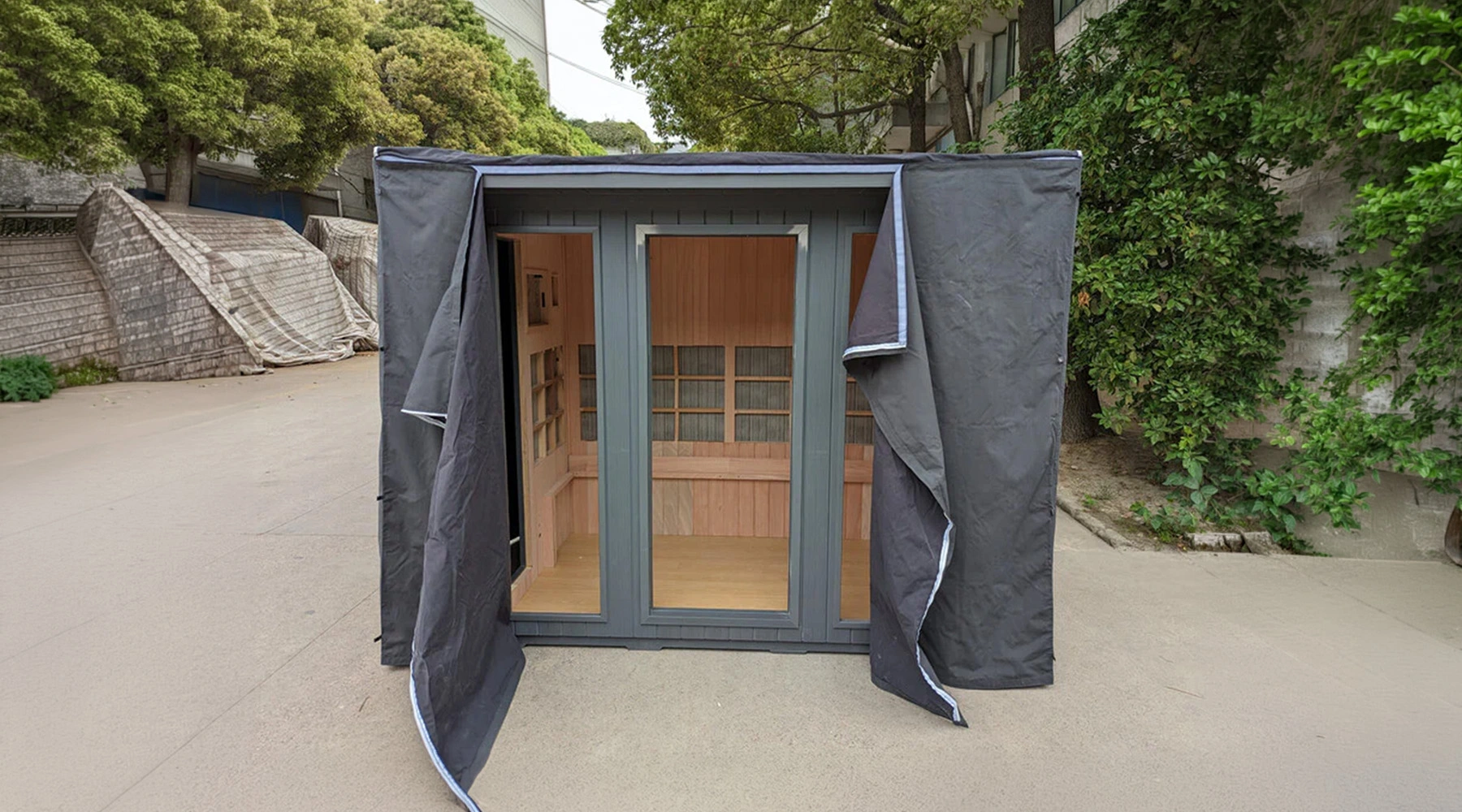 Built for indoors, marketed for outside.