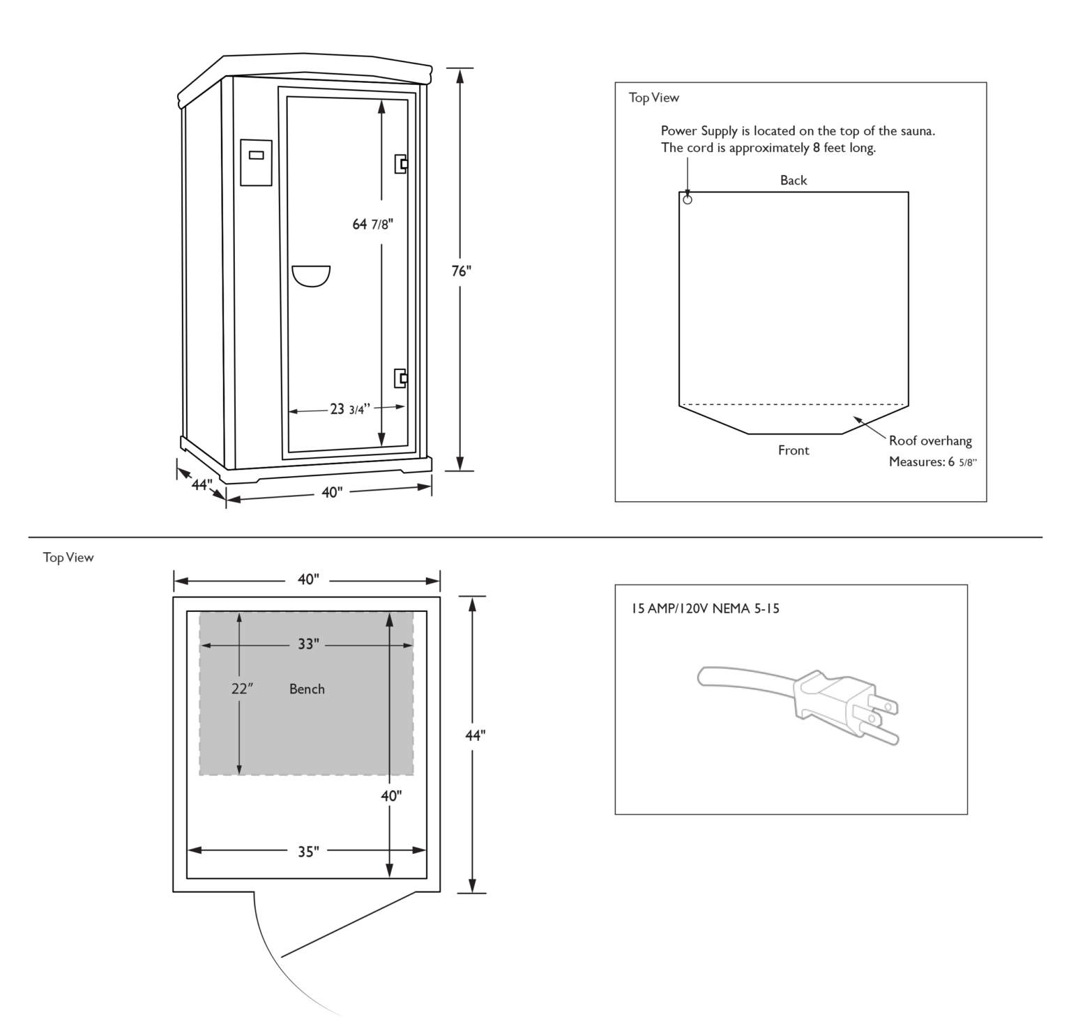 Clearlight Premier IS1 One Person Sauna SaunaCloud