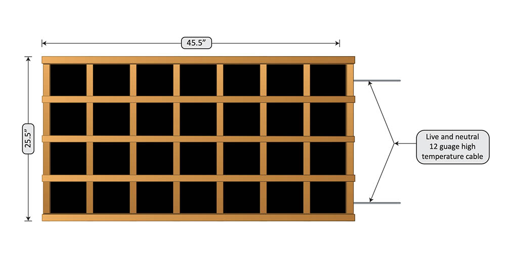 heater-wire-infrared sauna