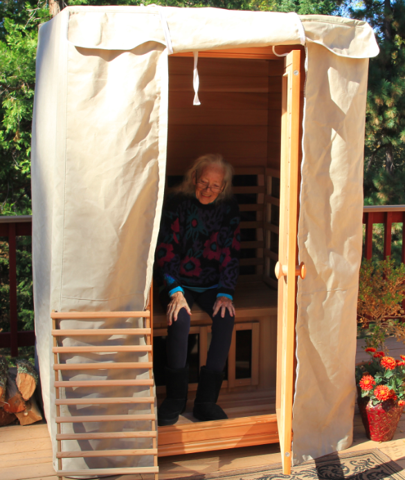 outdoor infrared sauna - best outdoor saunas