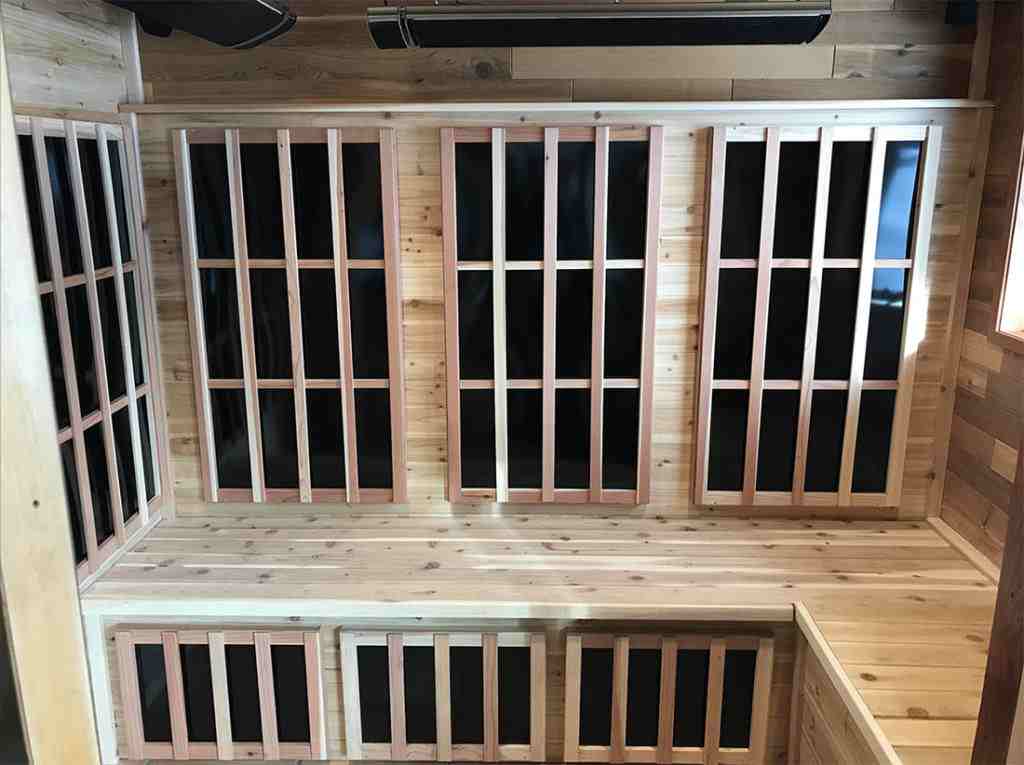 custom infrared sauna - best far infrared saunas